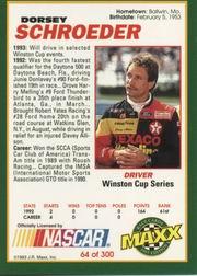 B3992- 1993 Maxx Racing Card #s 1-150 +Rookies -You Pick- 15+ FREE US SHIP - Bild 129 von 297