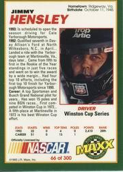 B3992- 1993 Maxx Racing Card #s 1-150 +Rookies -You Pick- 15+ FREE US SHIP - Bild 133 von 297