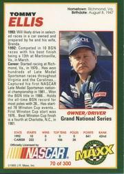 B3992- 1993 Maxx Racing Card #s 1-150 +Rookies -You Pick- 15+ FREE US SHIP - Bild 141 von 297