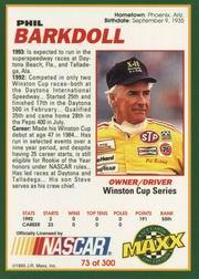 B3992- 1993 Maxx Racing Card #s 1-150 +Rookies -You Pick- 15+ FREE US SHIP - Bild 147 von 297