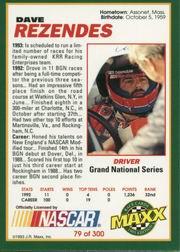 B3992- 1993 Maxx Racing Card #s 1-150 +Rookies -You Pick- 15+ FREE US SHIP - Bild 157 von 297