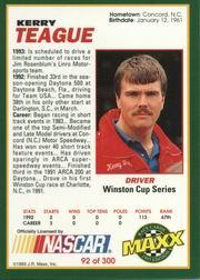 B3992- 1993 Maxx Racing Card #s 1-150 +Rookies -You Pick- 15+ FREE US SHIP - Bild 183 von 297