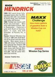 B3992- 1993 Maxx Racing Card #s 1-150 +Rookies -You Pick- 15+ FREE US SHIP - Bild 207 von 297