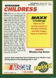 B3992- 1993 Maxx Racing Card #s 1-150 +Rookies -You Pick- 15+ FREE US SHIP - Bild 217 von 297