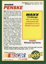 B3992- 1993 Maxx Racing Card #s 1-150 +Rookies -You Pick- 15+ FREE US SHIP - Bild 219 von 297