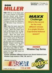 B3992- 1993 Maxx Racing Card #s 1-150 +Rookies -You Pick- 15+ FREE US SHIP - Bild 221 von 297