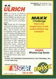 B3992- 1993 Maxx Racing Card #s 1-150 +Rookies -You Pick- 15+ FREE US SHIP - Bild 237 von 297