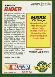 B3992- 1993 Maxx Racing Card #s 1-150 +Rookies -You Pick- 15+ FREE US SHIP - Bild 249 von 297