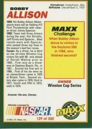 B3992- 1993 Maxx Racing Card #s 1-150 +Rookies -You Pick- 15+ FREE US SHIP - Bild 255 von 297