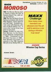 B3992- 1993 Maxx Racing Card #s 1-150 +Rookies -You Pick- 15+ FREE US SHIP - Bild 273 von 297
