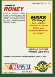 Sports Card Back