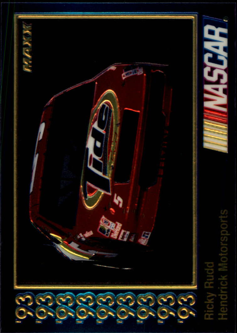 1993 Maxx Premier Plus #88 Ricky Rudd's Car