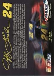 1993 Maxx Jeff Gordon #14 Jeff Gordon w/Crew back image