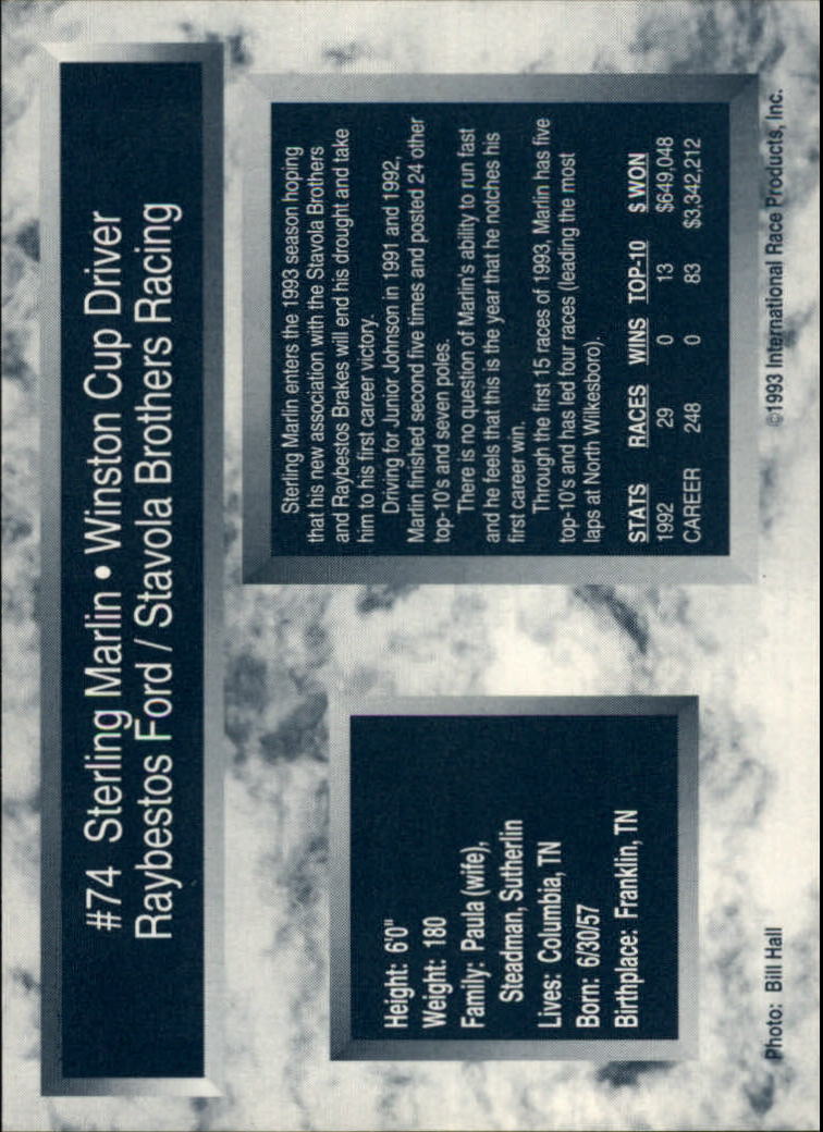 Sports Card Back