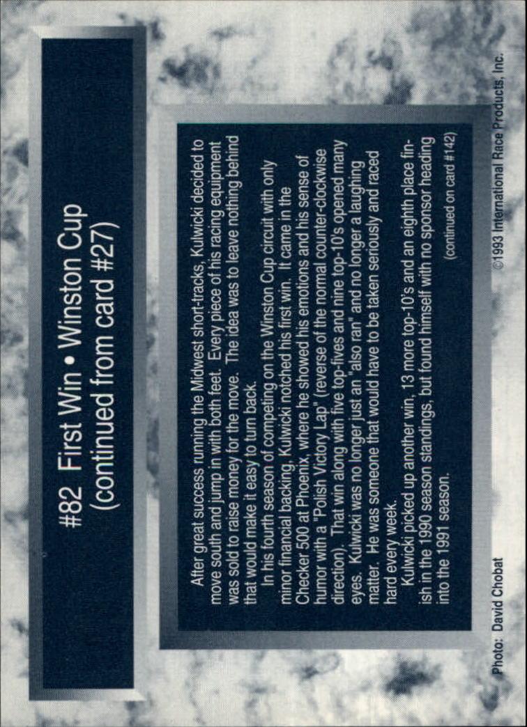 Sports Card Back