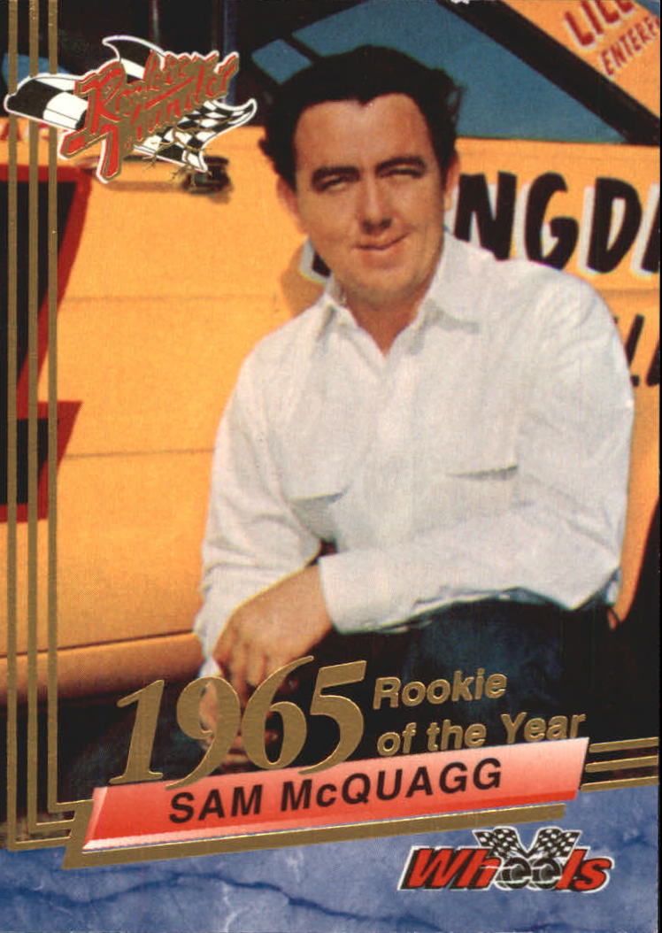 1993 Wheels Rookie Thunder #8 Sam McQuagg