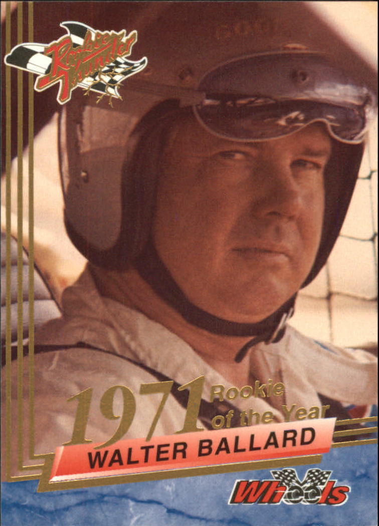 1993 Wheels Rookie Thunder #13 Walter Ballard