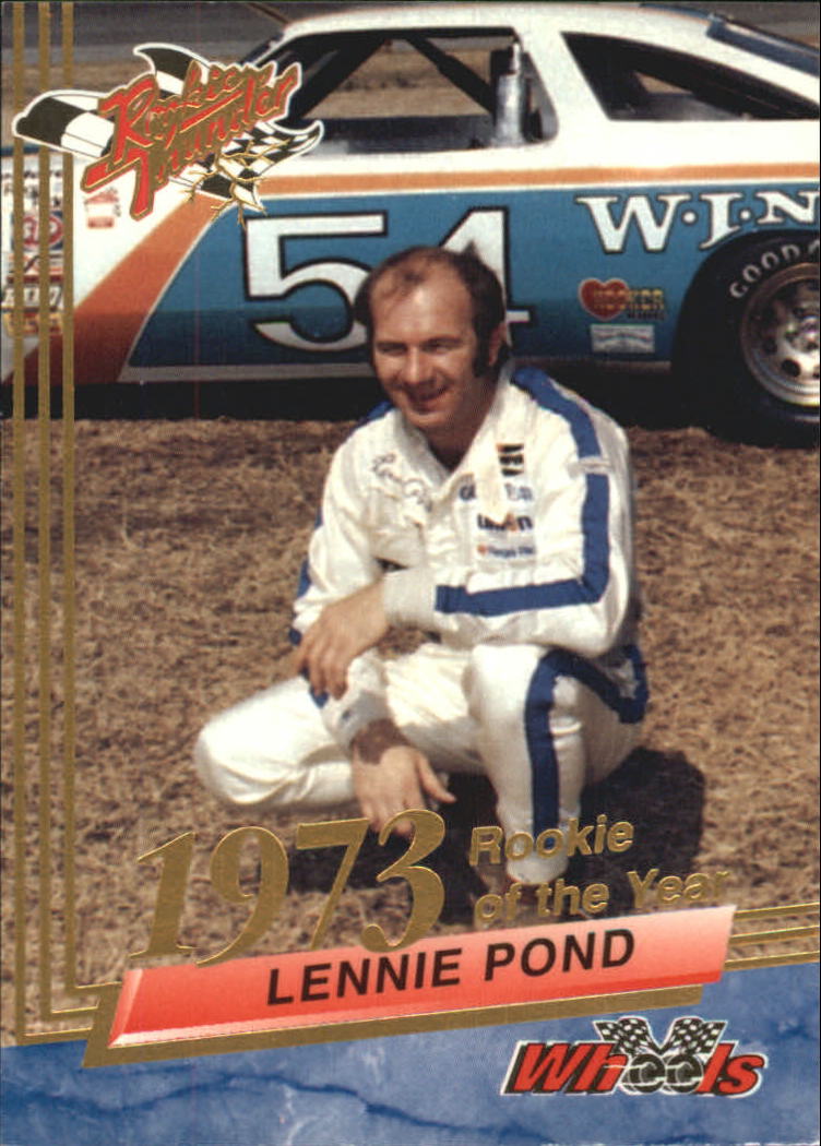 1993 Wheels Rookie Thunder #15 Lennie Pond