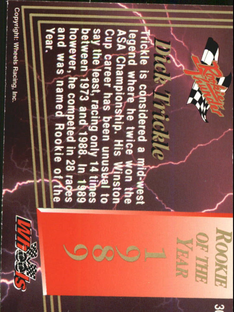 Sports Card Back