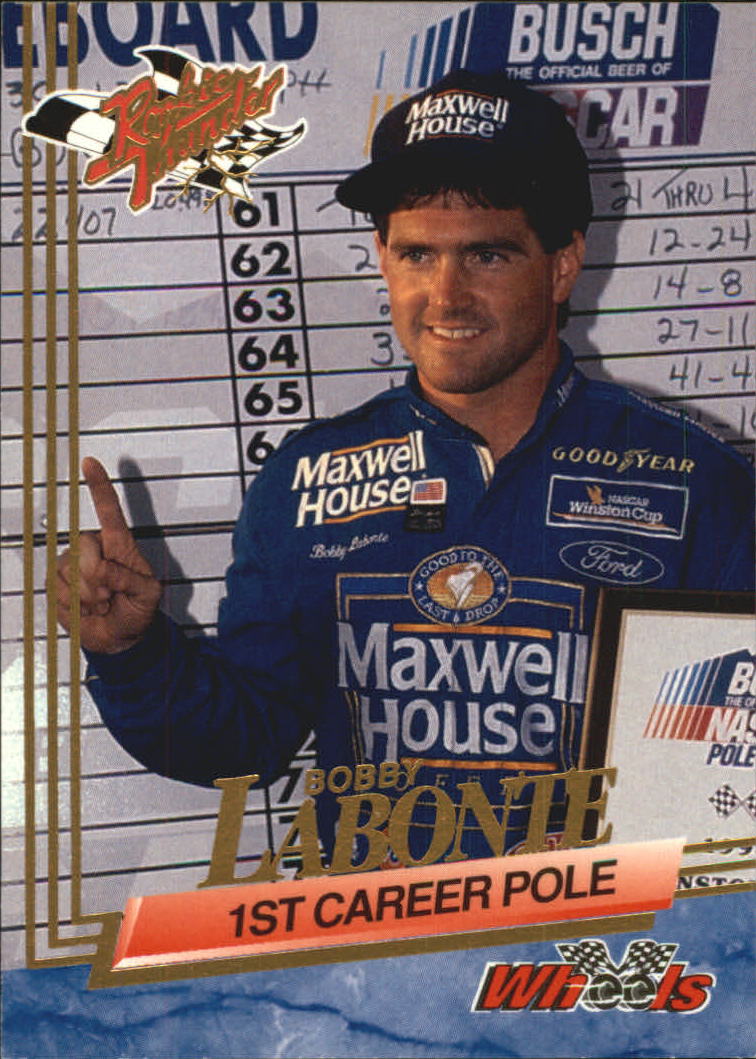 1993 Wheels Rookie Thunder #52 Bobby Labonte
