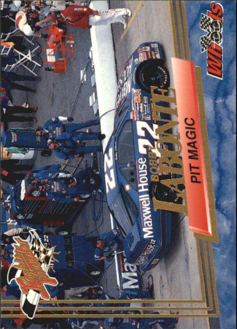 1993 Wheels Rookie Thunder #94 Bobby Labonte in Pits