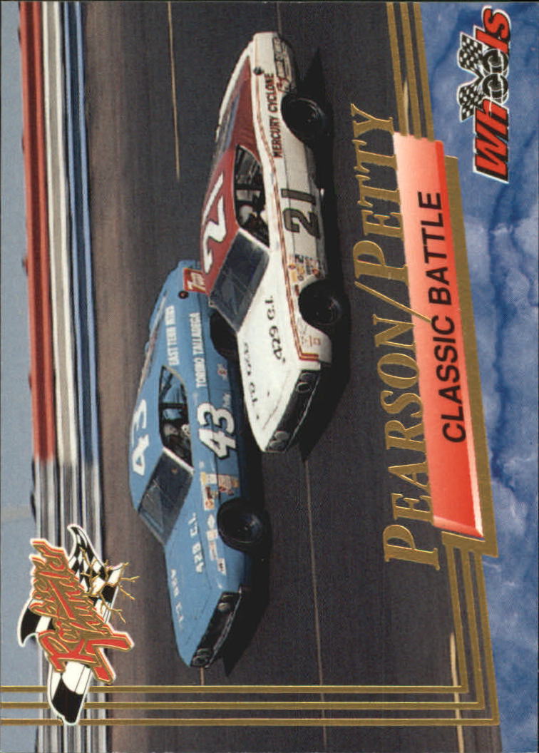 1993 Wheels Rookie Thunder #95 Richard Petty's Car/David Pearson's Car