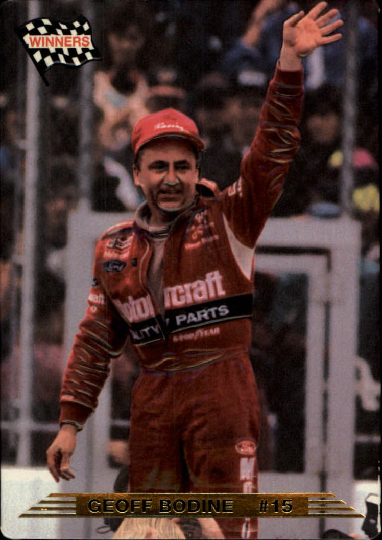 1993 Action Packed #4 Geoff Bodine WIN