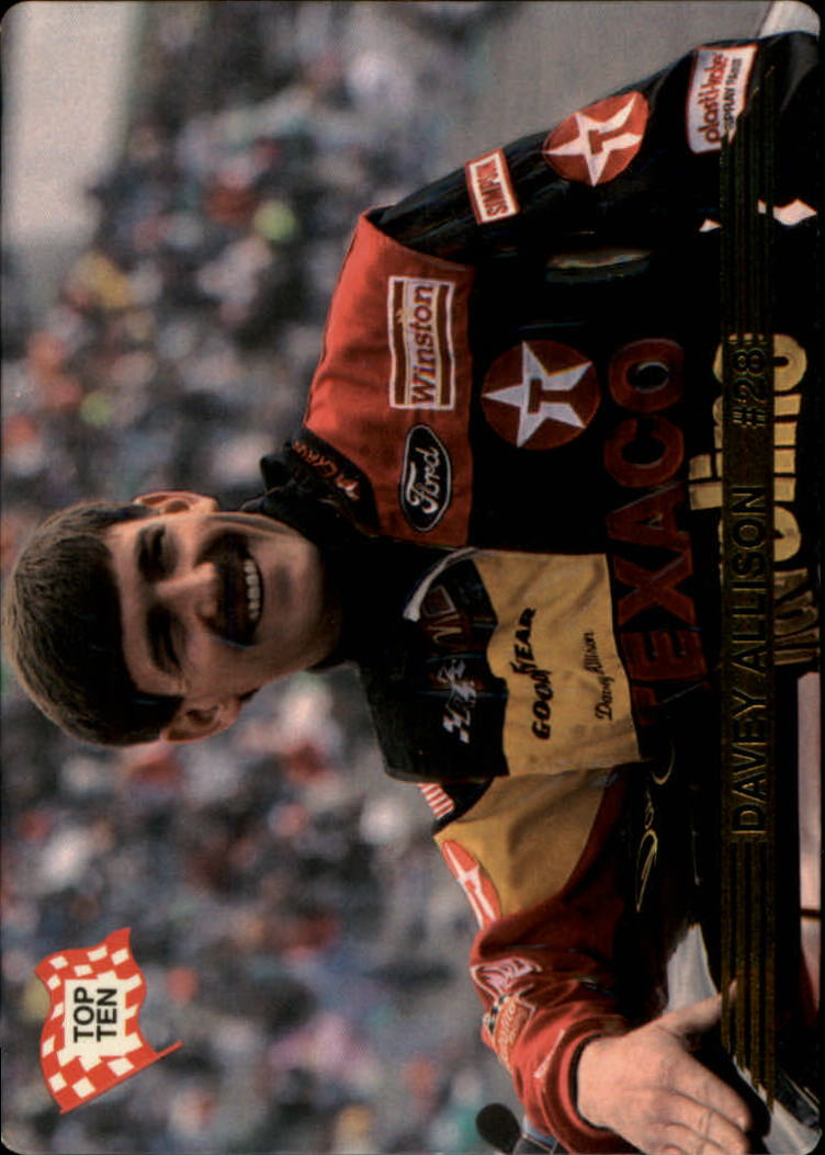 1993 Action Packed #43 Davey Allison T10
