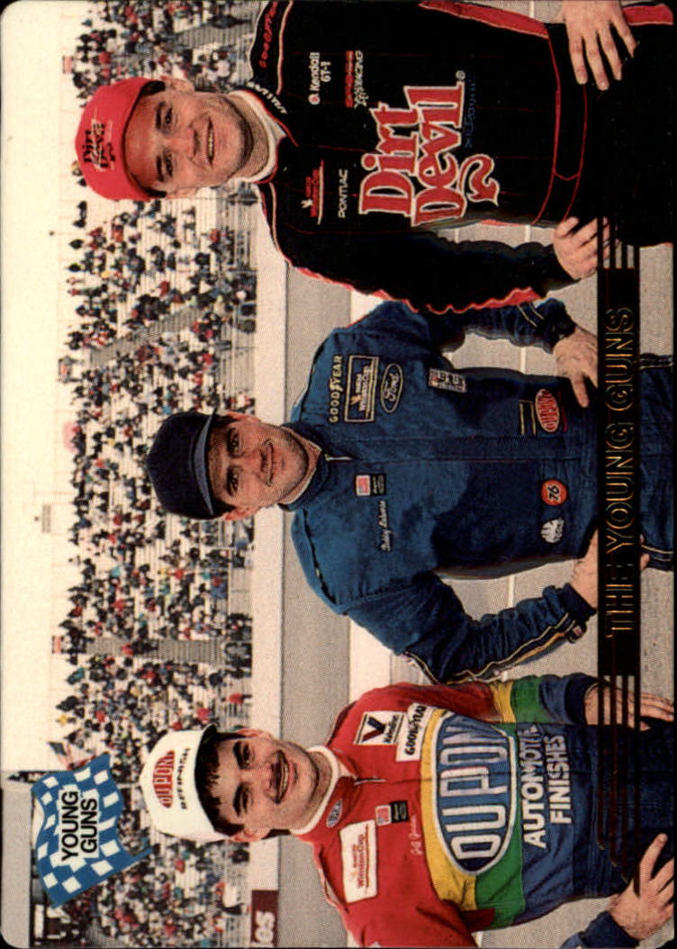 1993 Action Packed #156 Jeff Gordon YG/Kenny Wallace/Bobby Labonte