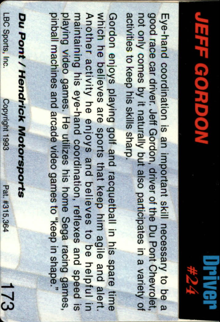 Sports Card Back