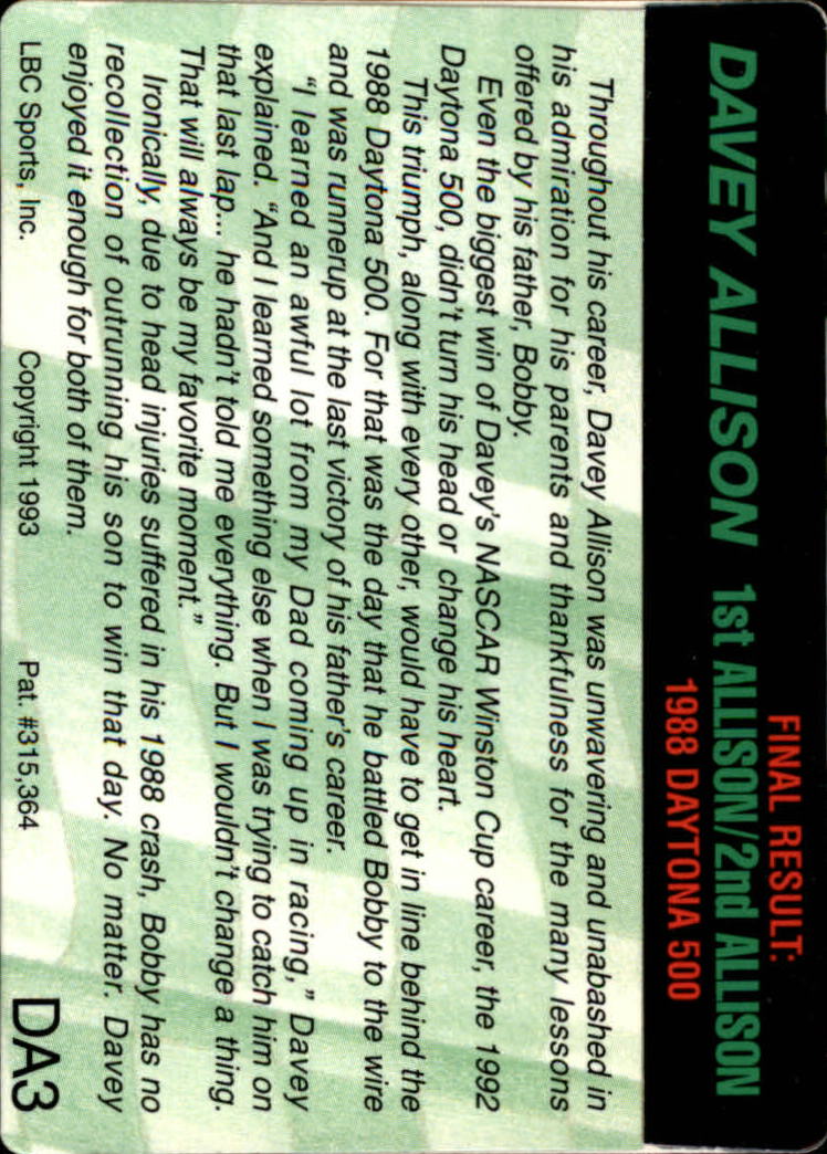 Sports Card Back