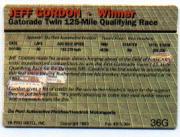 Sports Card Back