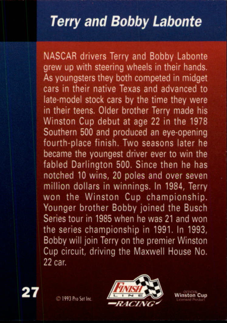 Sports Card Back