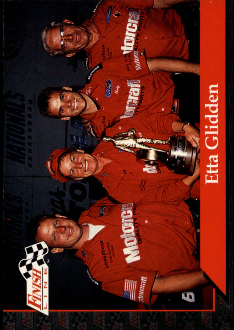1993 Finish Line NHRA #87 Etta Glidden W/Crew