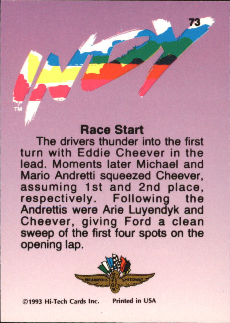 Sports Card Back