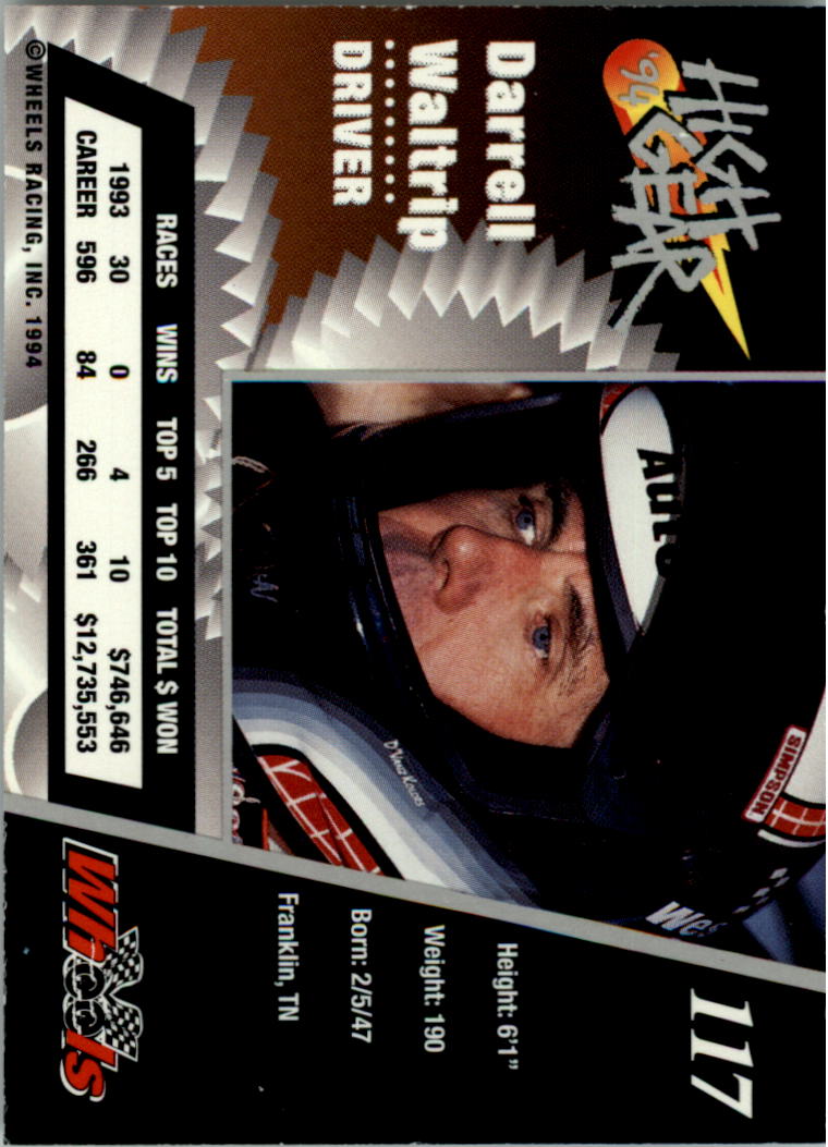 Sports Card Back
