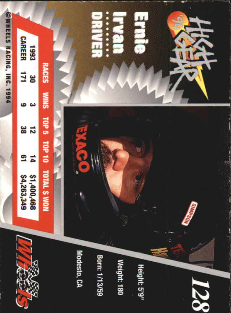 Sports Card Back