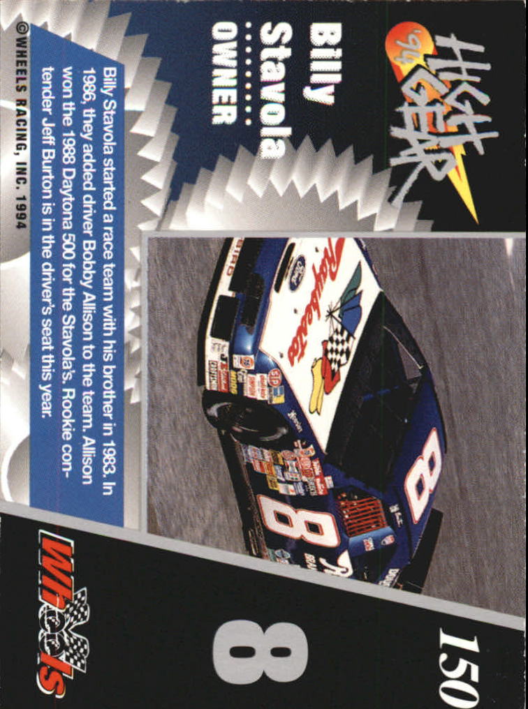 Sports Card Back