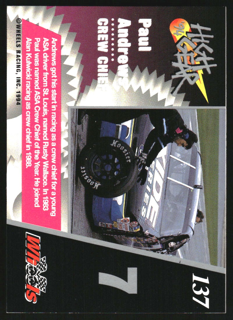 Sports Card Back