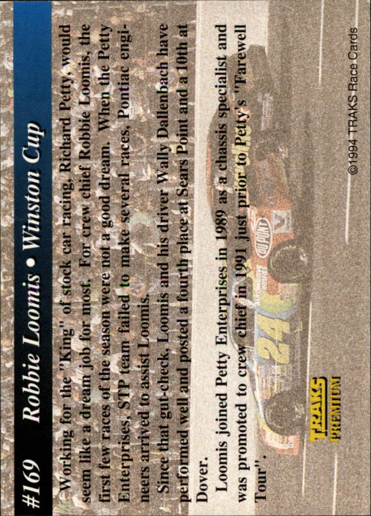 A3035- 1994 Traks Auto Racing Cards 1-200 +Rookies -You Pick- 15+ FREE US SHIP - Picture 311 of 370