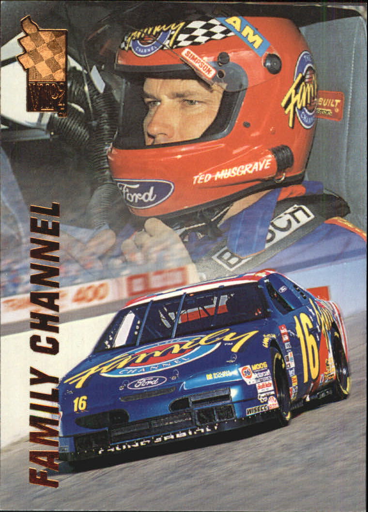 1994 VIP #40 Ted Musgrave w/Car
