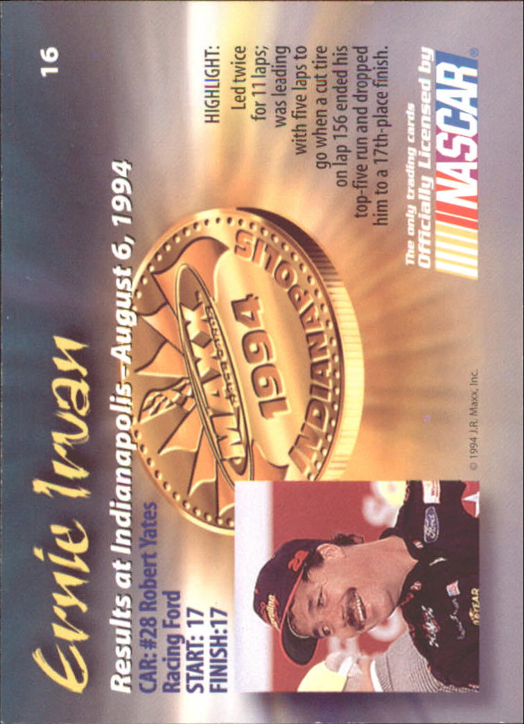 Sports Card Back