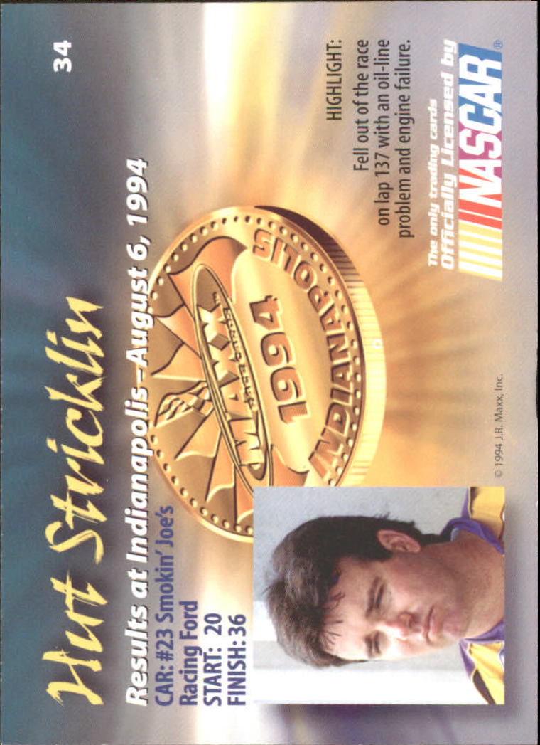 Sports Card Back