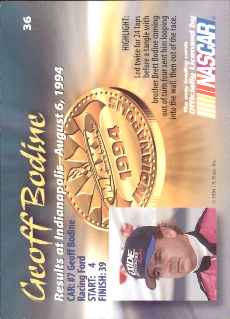 Sports Card Back