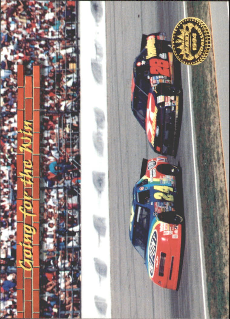 1994 Maxx Medallion #52 Jeff Gordon's Car/Ernie Irvan's Car/Going For The Win