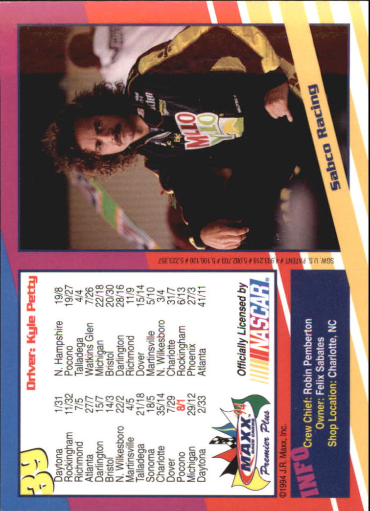 Sports Card Back