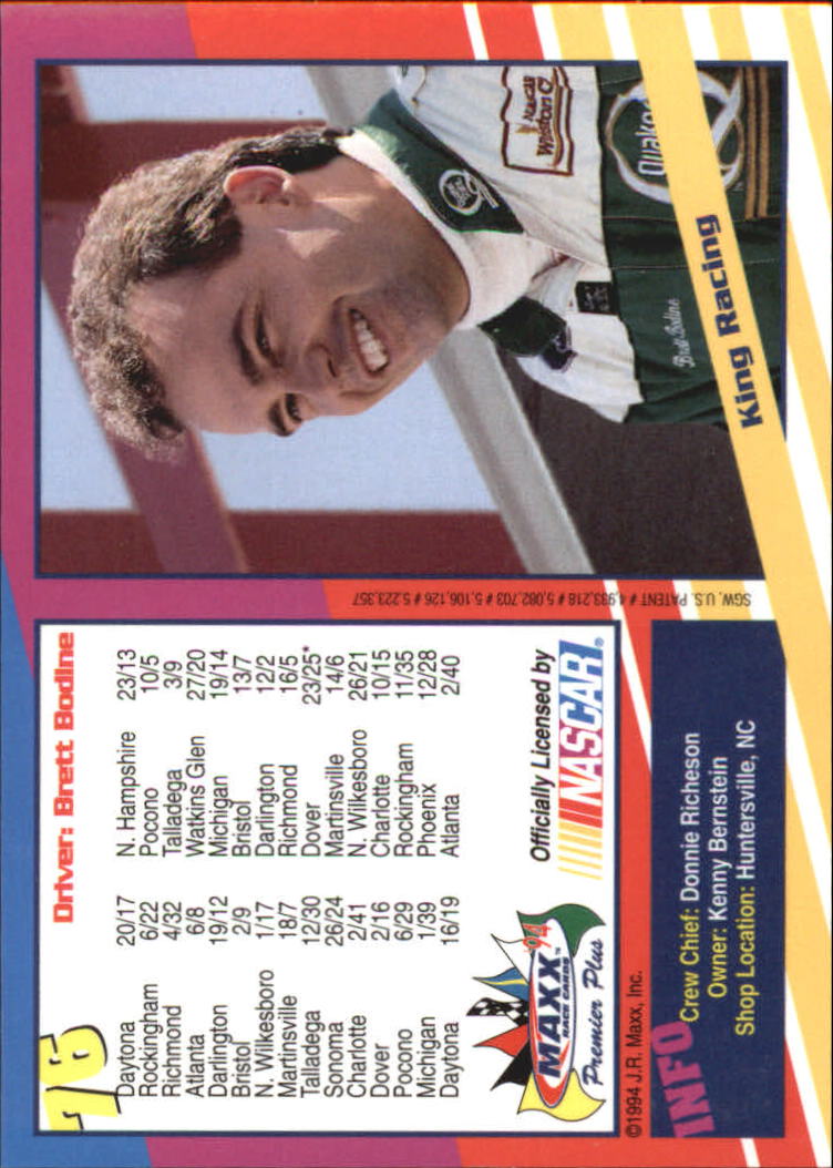 Sports Card Back