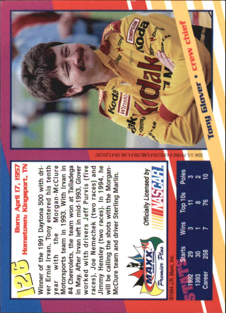 Sports Card Back