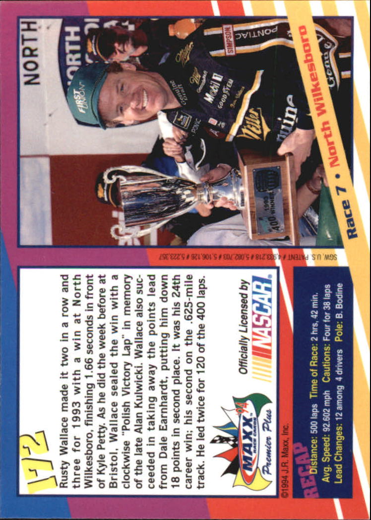 Sports Card Back
