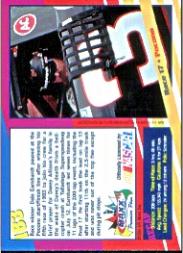 1994 Maxx Premier Plus #183 Dale Earnhardt/Richard Childress/Year in Review back image